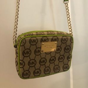 Authentic Michael Kors Signature Crossbody